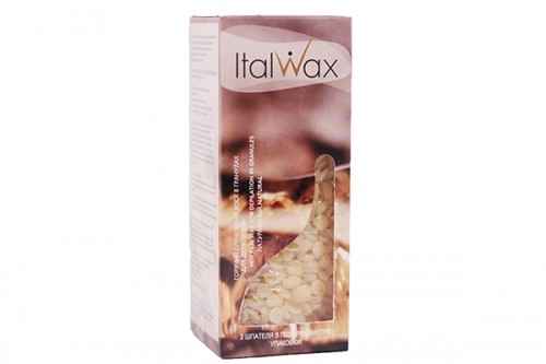 Воск горячий гранулы (пленочный) натуральный ITALWAX 250 гр